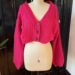 Urban outfitters cropped cardigan